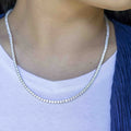 Alizia Long Tennis Necklace