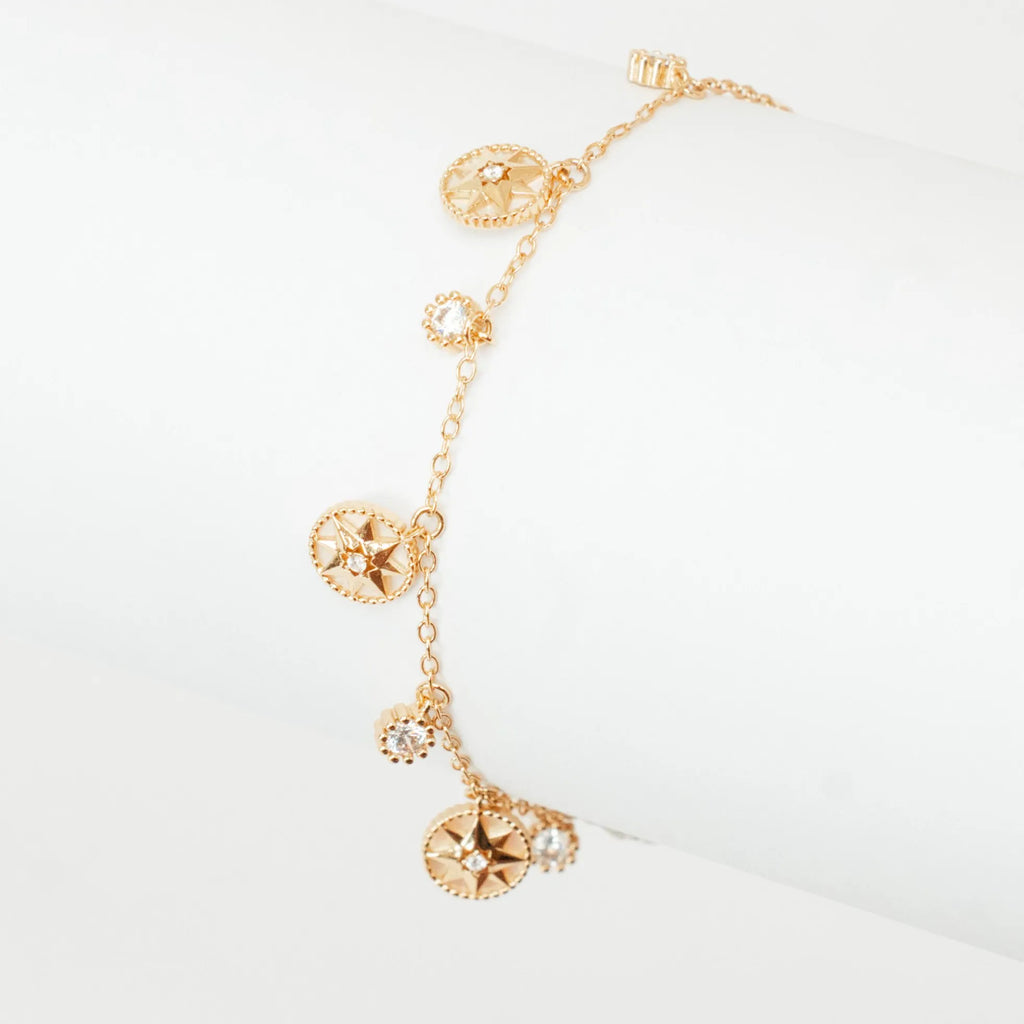 Alizia Reversible Star Charm Bracelet