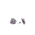 Alizia Encrsuted Rose Stud Stud Earrings