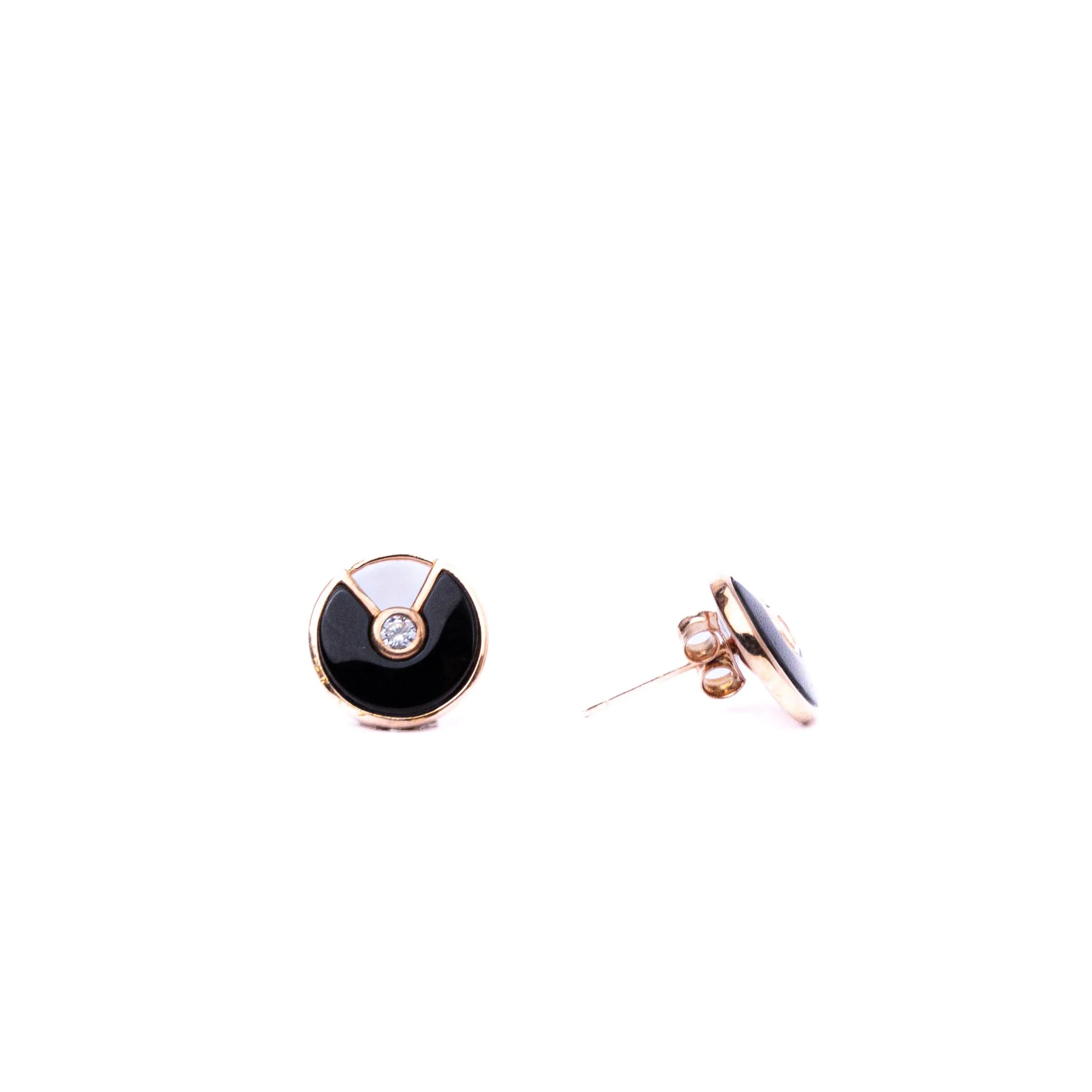 Alizia Amulet Crystal Stud Earrings