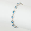 Alizia Heart Tennis Bracelet