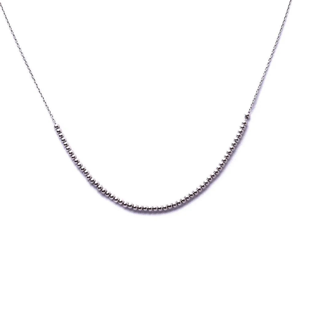 Alizia Half Beaded Short Necklace