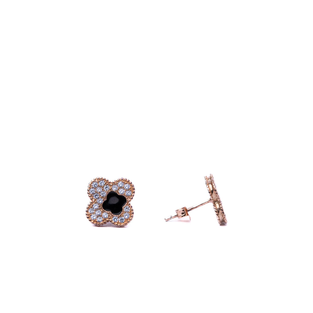 Alizia Clove In Clove Stud Earrings