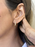 Alizia Dainty Solid Hoops