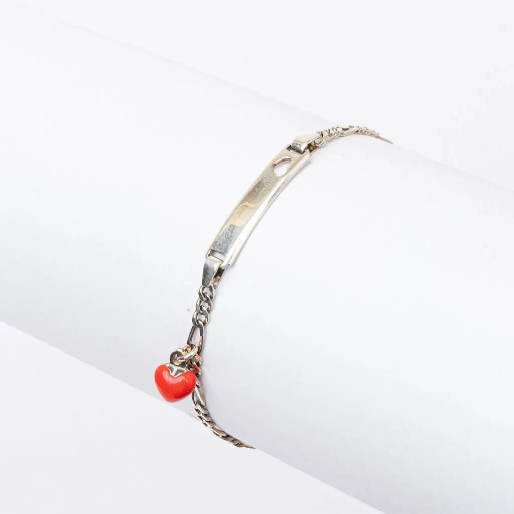 Alizia Tag Heart Bracelet