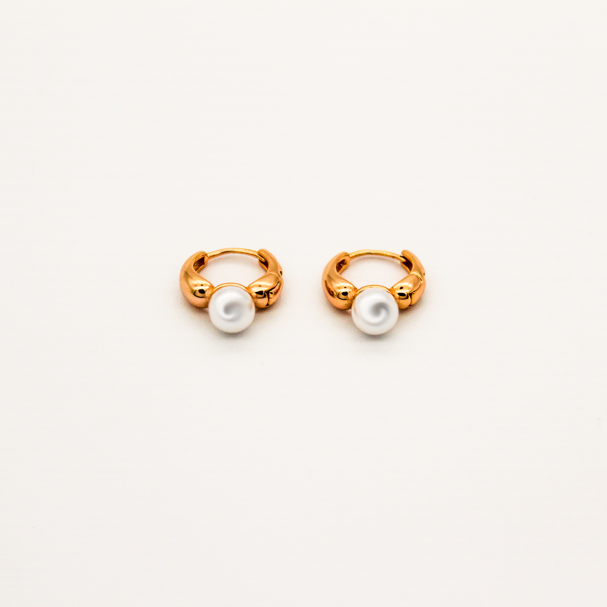 Alizia Single Pearl Hoop Kiddie Earrings