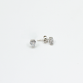 Alizia Diamond Stone Stud Earrings