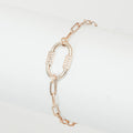 Alizia Dainty Link and Loop Bracelet