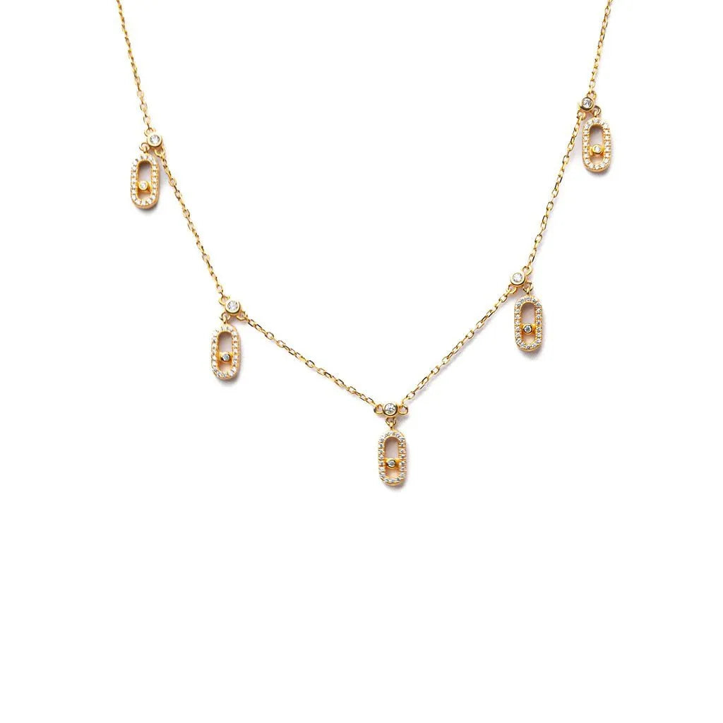 Alizia Multiple Majestic Short Necklace