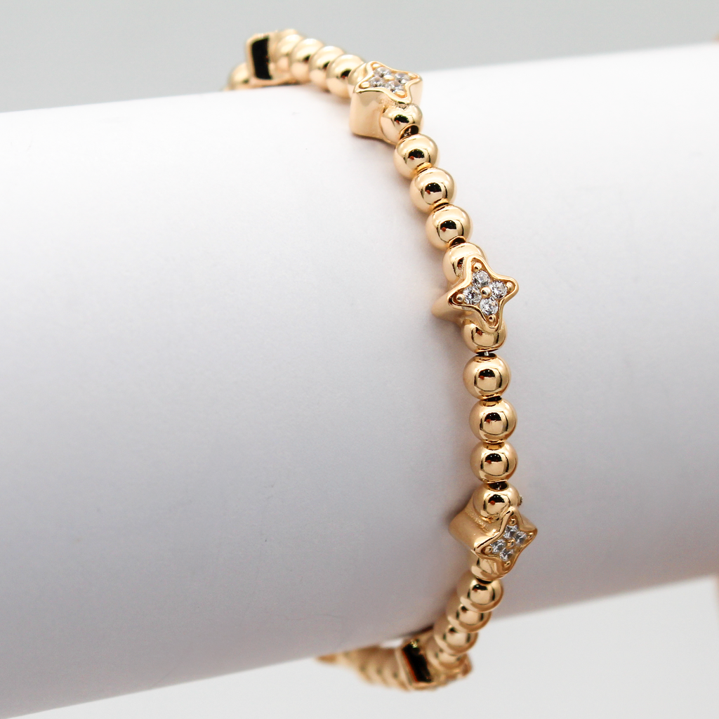 Alizia Flower Beaded Barcelet