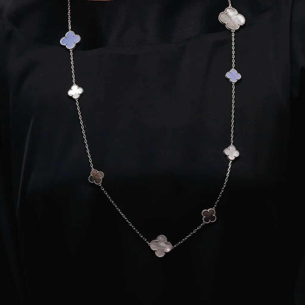 Alizia 3 Size Cloves Long Necklace