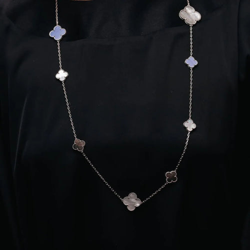 Alizia 3 Size Cloves Long Necklace