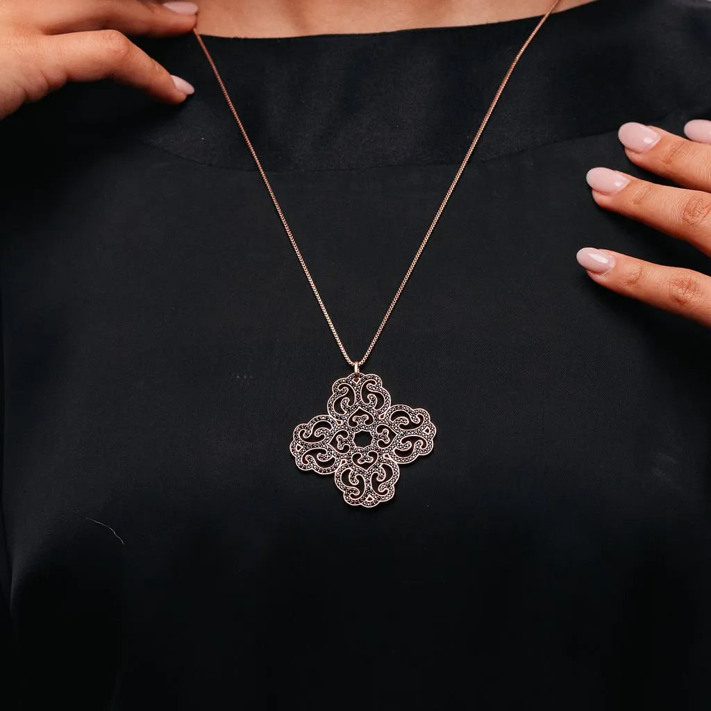 Alizia Phantasya Large Abaya Long Necklace