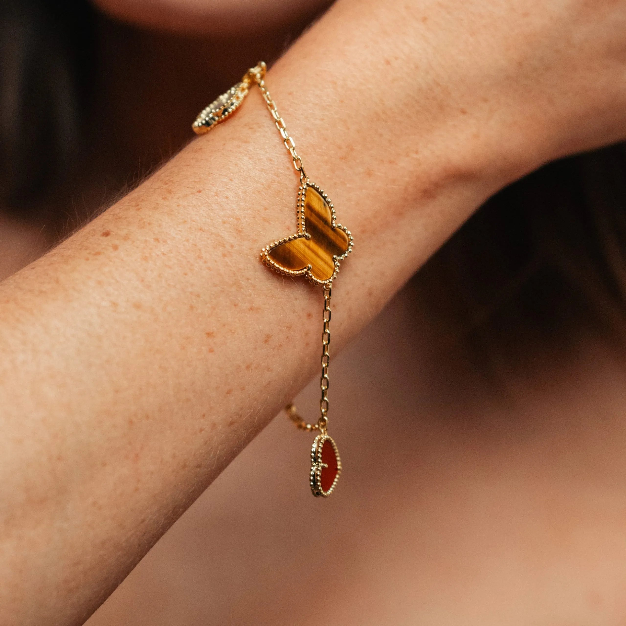 Alizia Flower Charm Bracelet