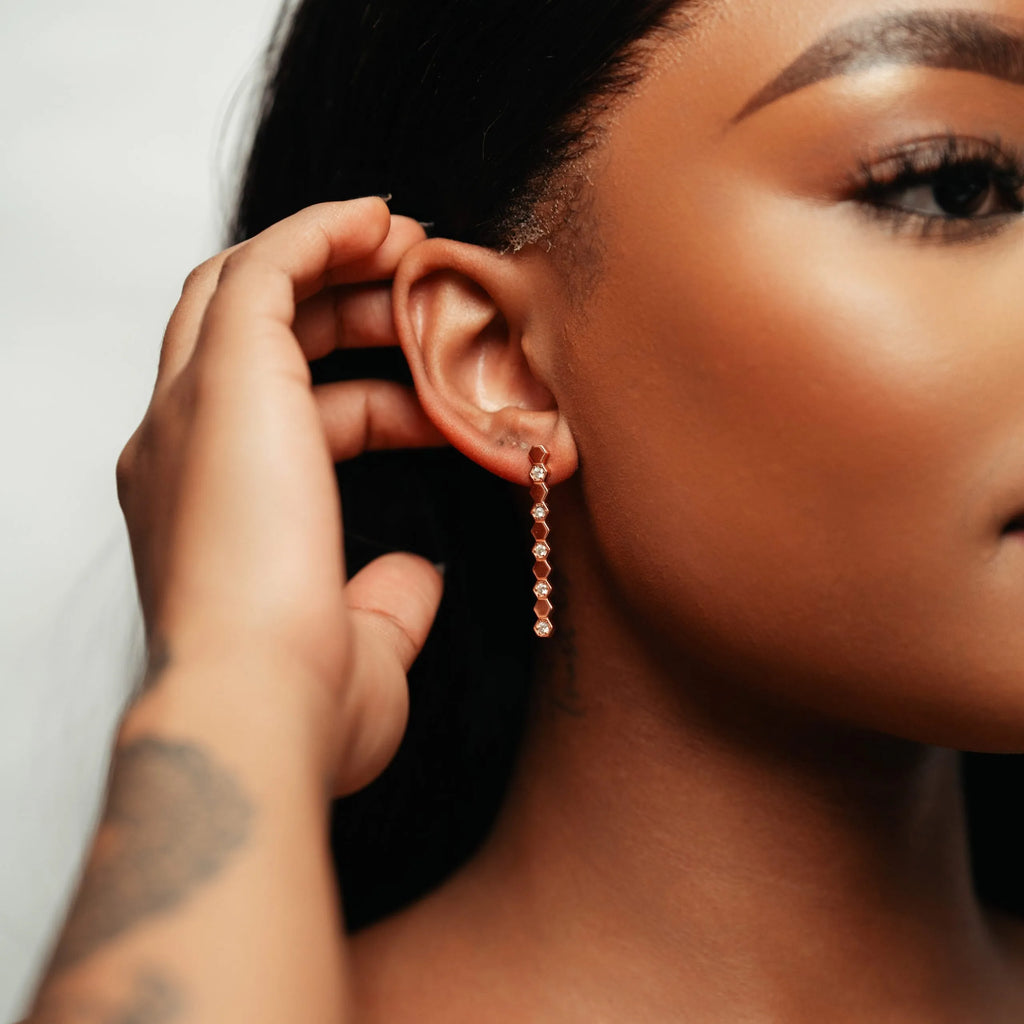 Alizia Honey Drop Earrings