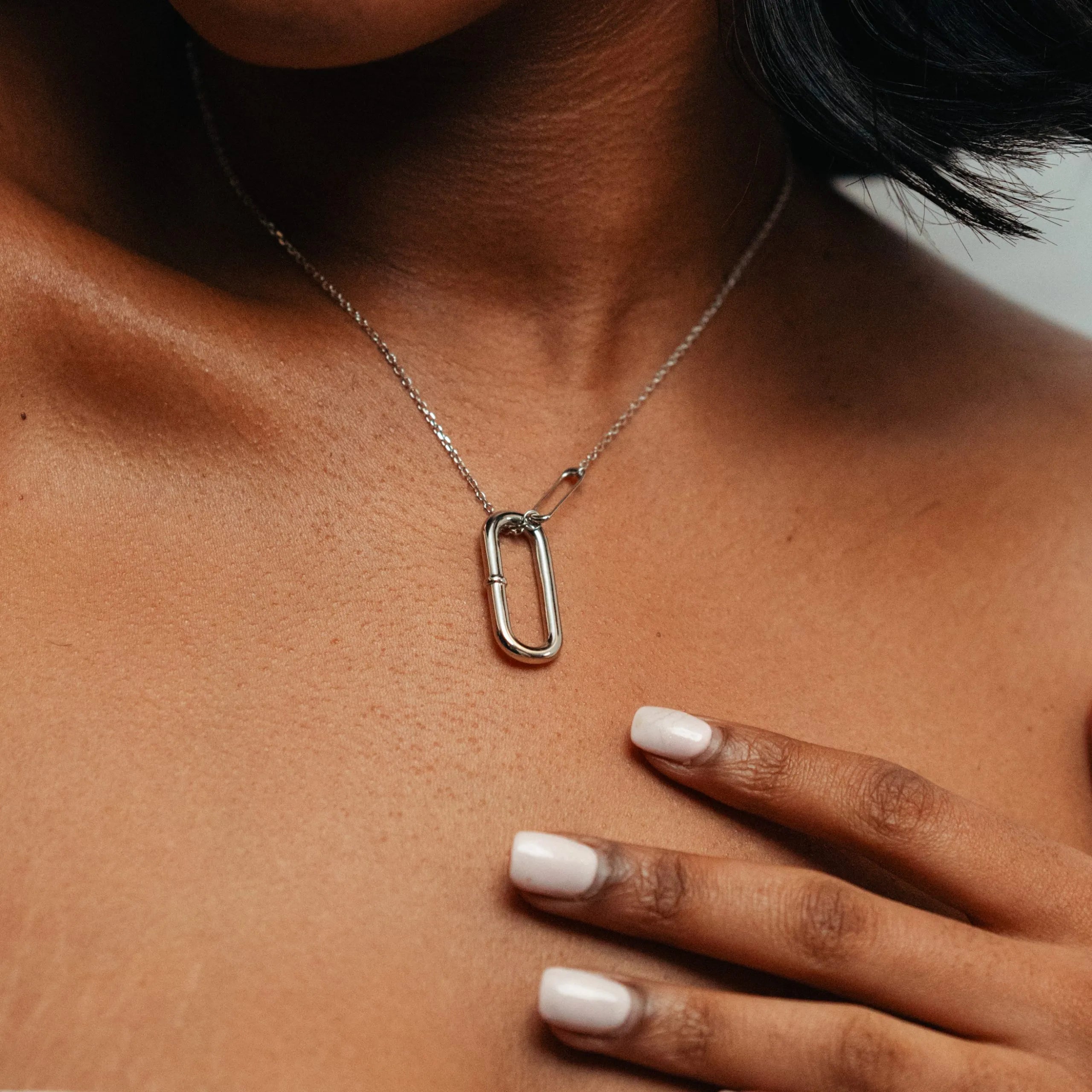 Alizia Statement Link Short Necklace