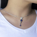 Alizia Rose Drop Necklace