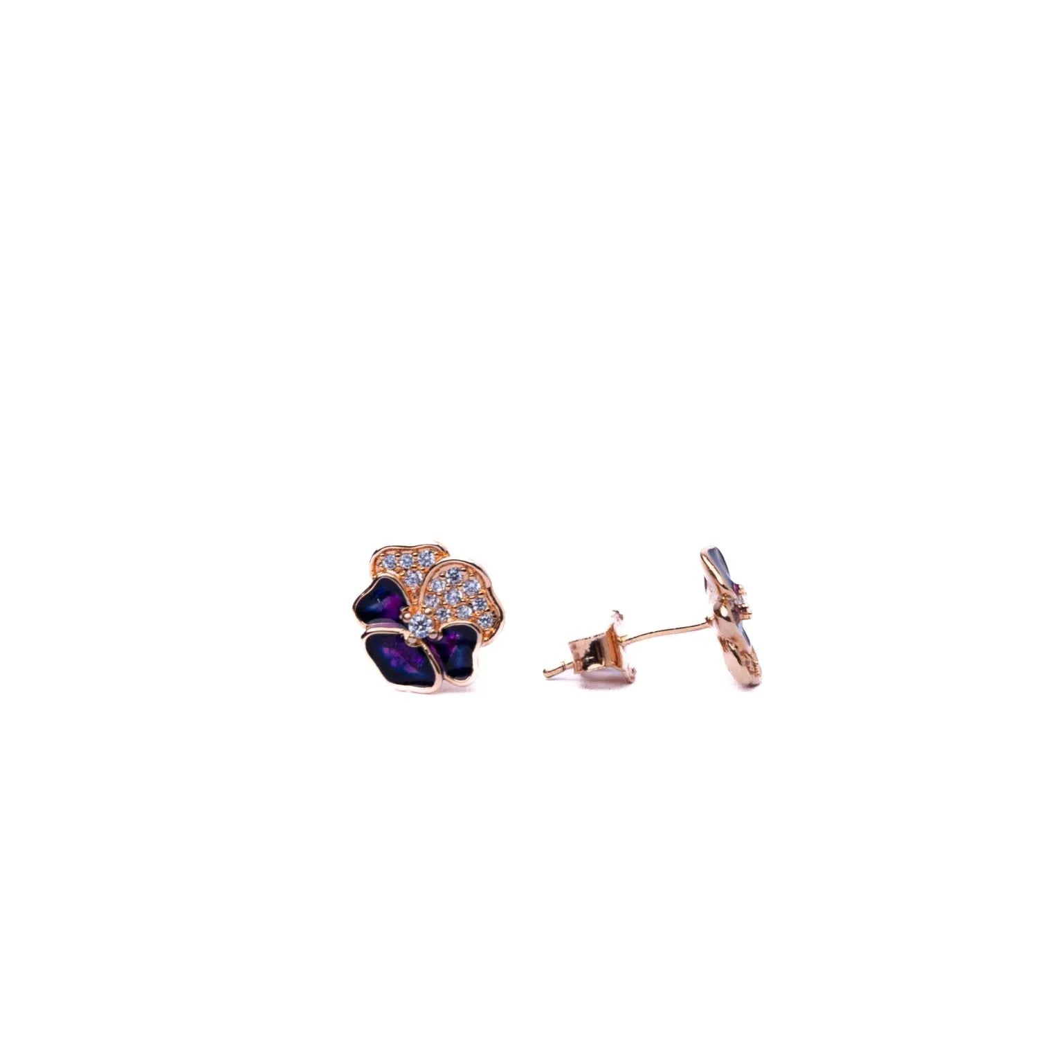 Alizia Flower Stud Stud Earrings