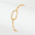 Alizia Dainty Link and Loop Bracelet