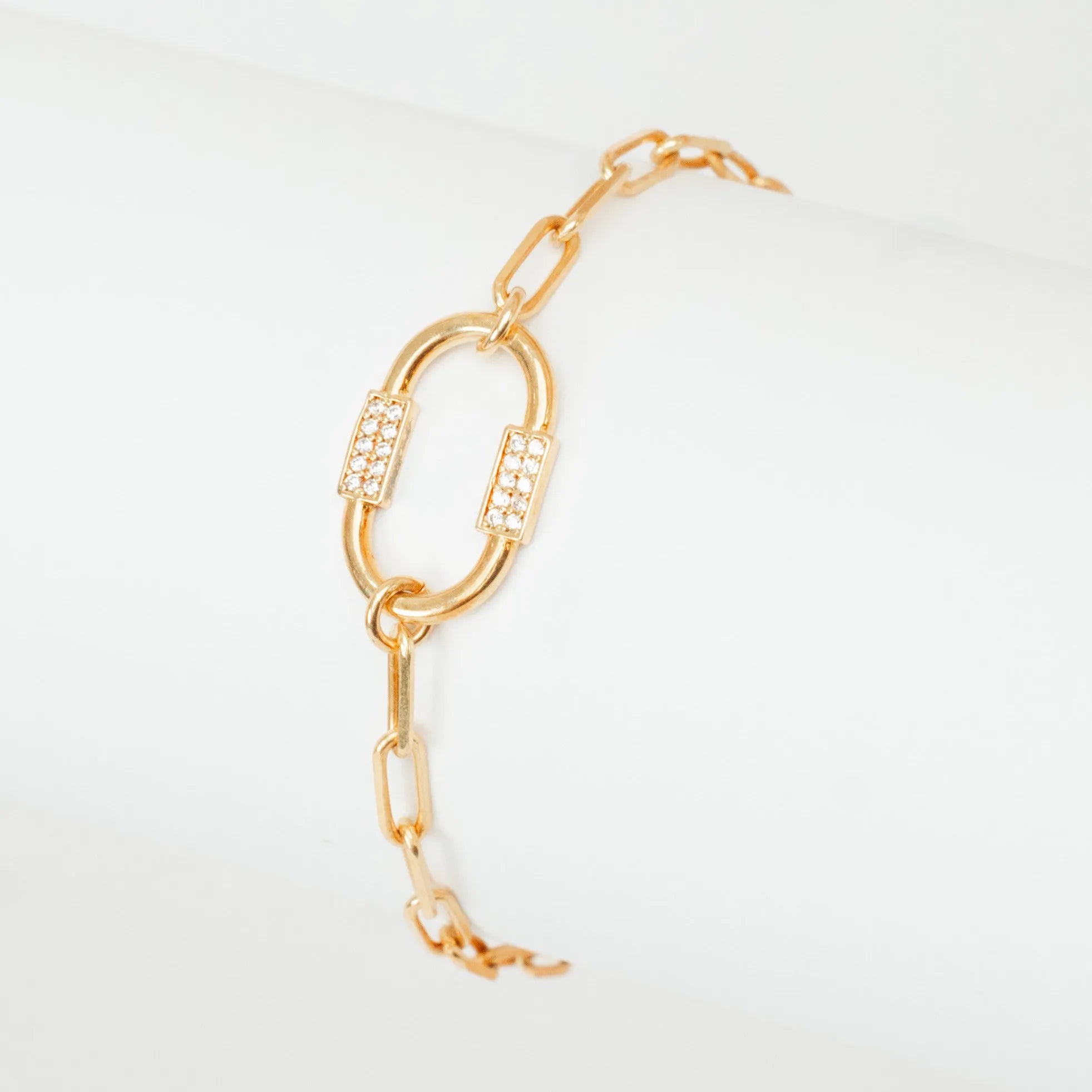 Alizia Dainty Link and Loop Bracelet