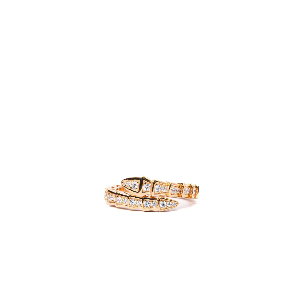Alizia Serpent Drape Ring