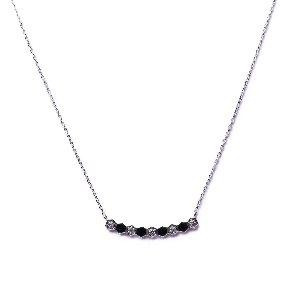 Alizia Honeycomb Short Necklace