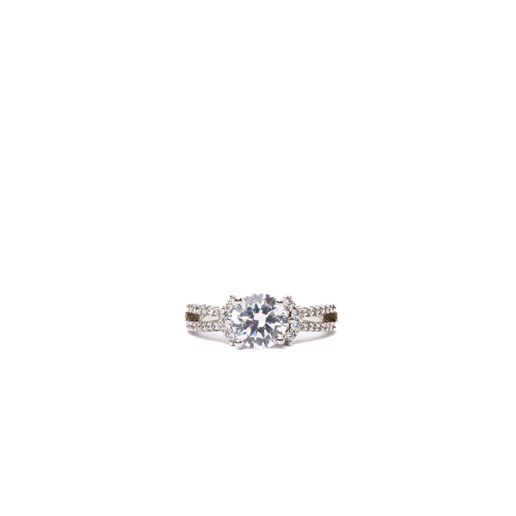 Alizia Double Band Crystal Ring