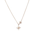 Alizia 2 Star Short Necklace