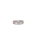 Alizia Triple Band Stone Ring