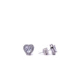 Alizia Heart Stud Stud Earrings