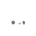 Alizia Halo Round Stud Earrings