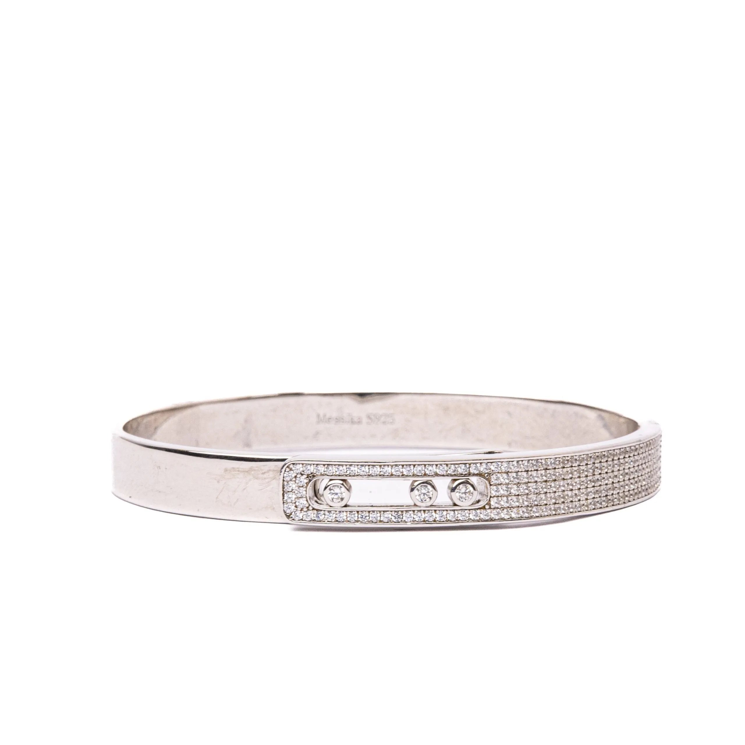 Alizia Majestic Movable Crystals Bangle