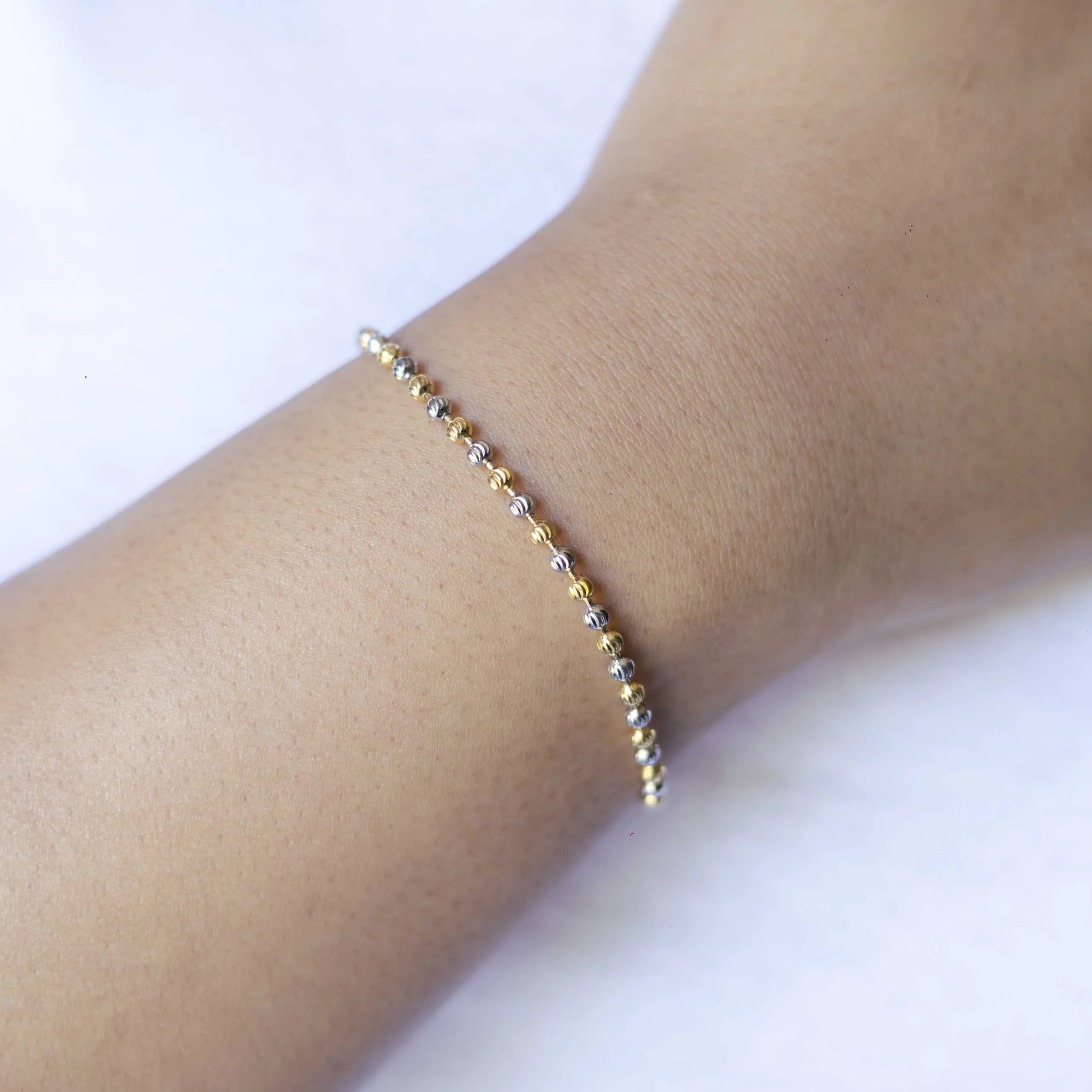 Alizia 2 Colour Ball Bracelet