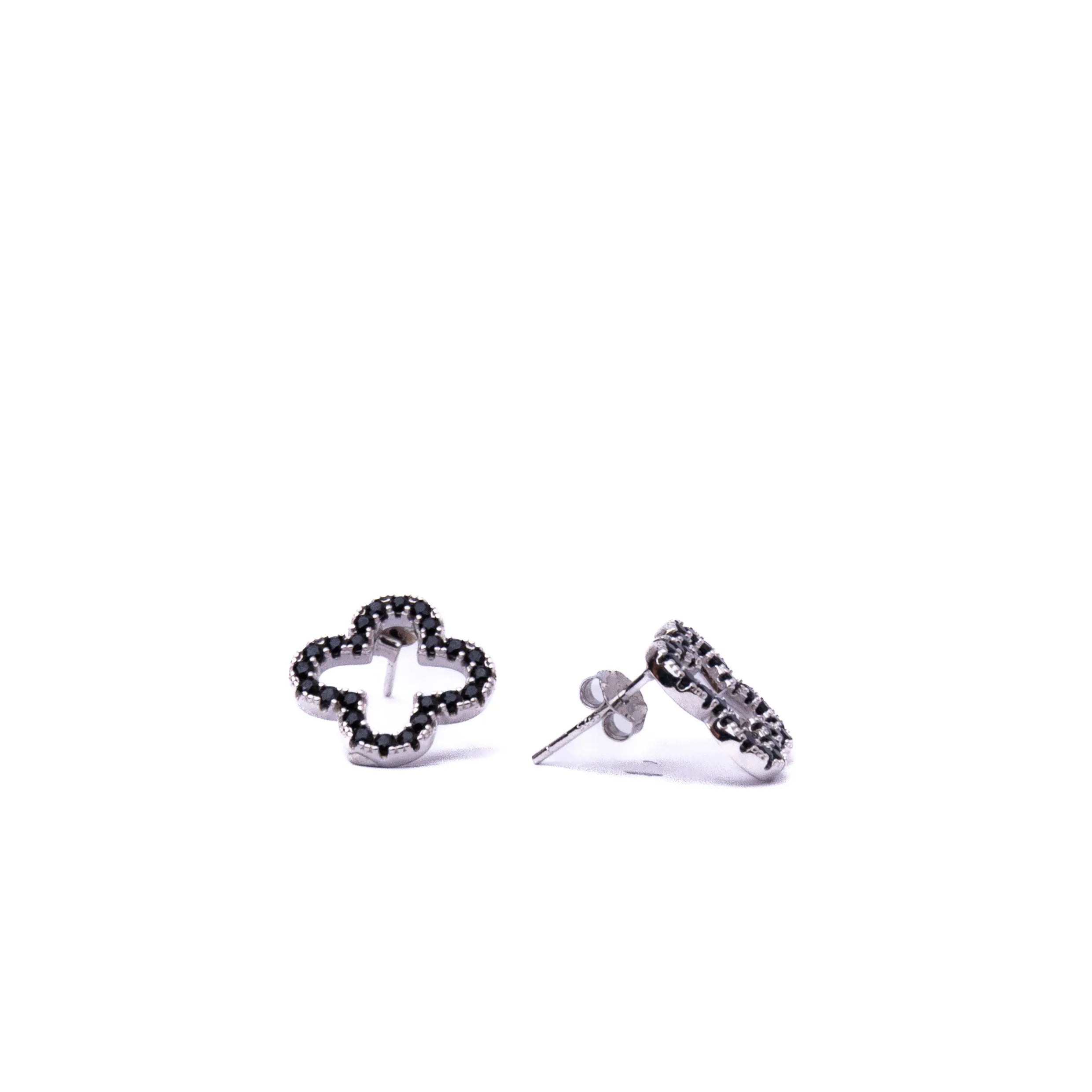 Alizia Open Clove Stud Earrings