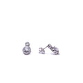 Alizia Mini Diamond Drop Stud Earrings