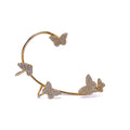 Alizia Butterfly Earout Hooped Earrings