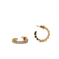 Alizia Single Serpent Hooped Earrings