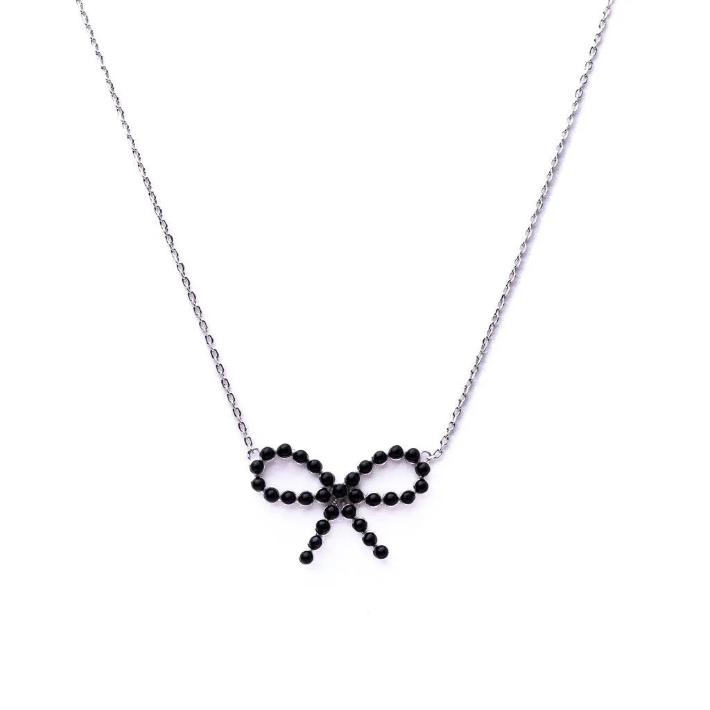 Alizia Bow Short Necklace
