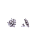 Alizia Hancrafted Cluster Drop Earrings