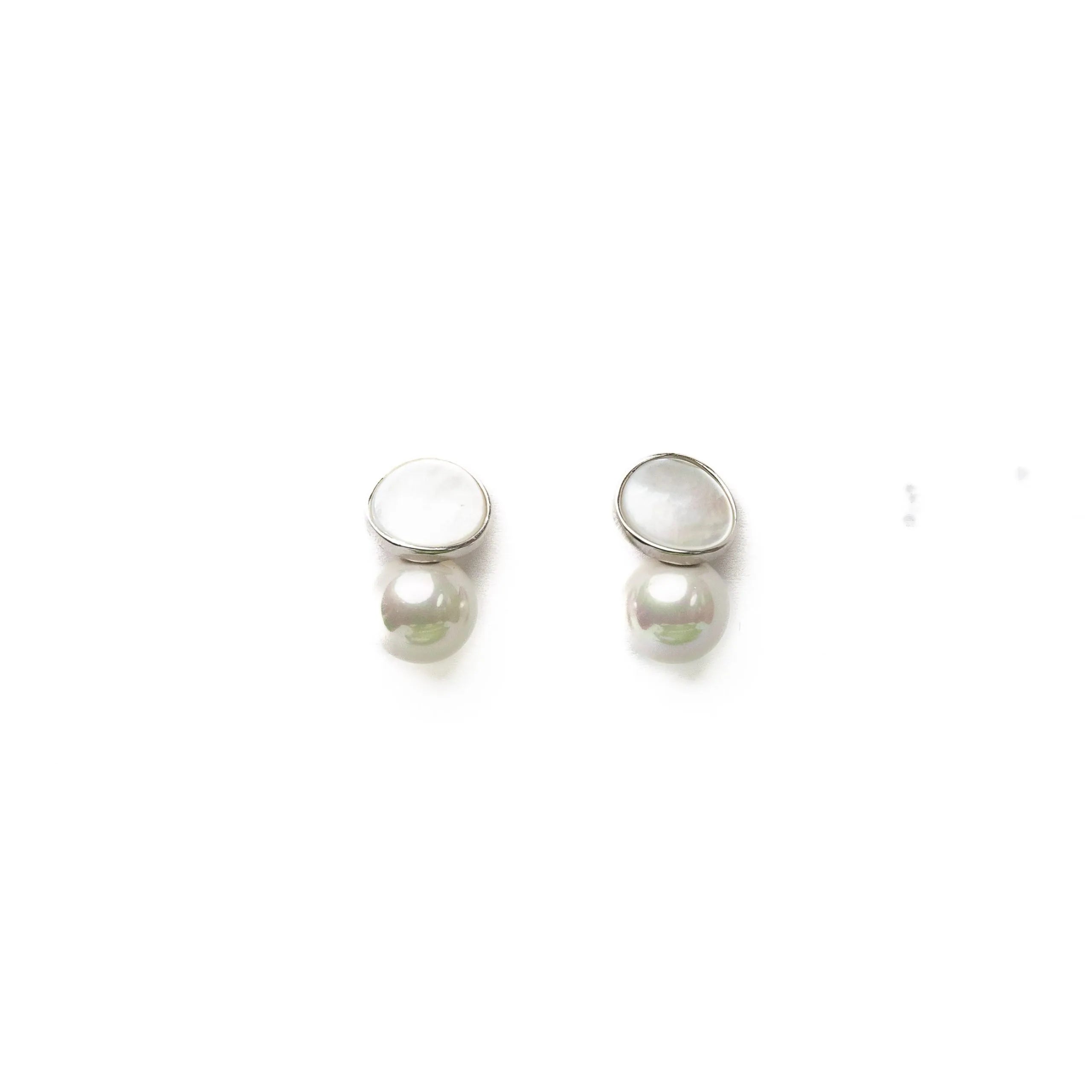 Alizia Mother of Pearl Drop Earrings