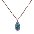 Alizia Big Crystal Pear Short Necklace