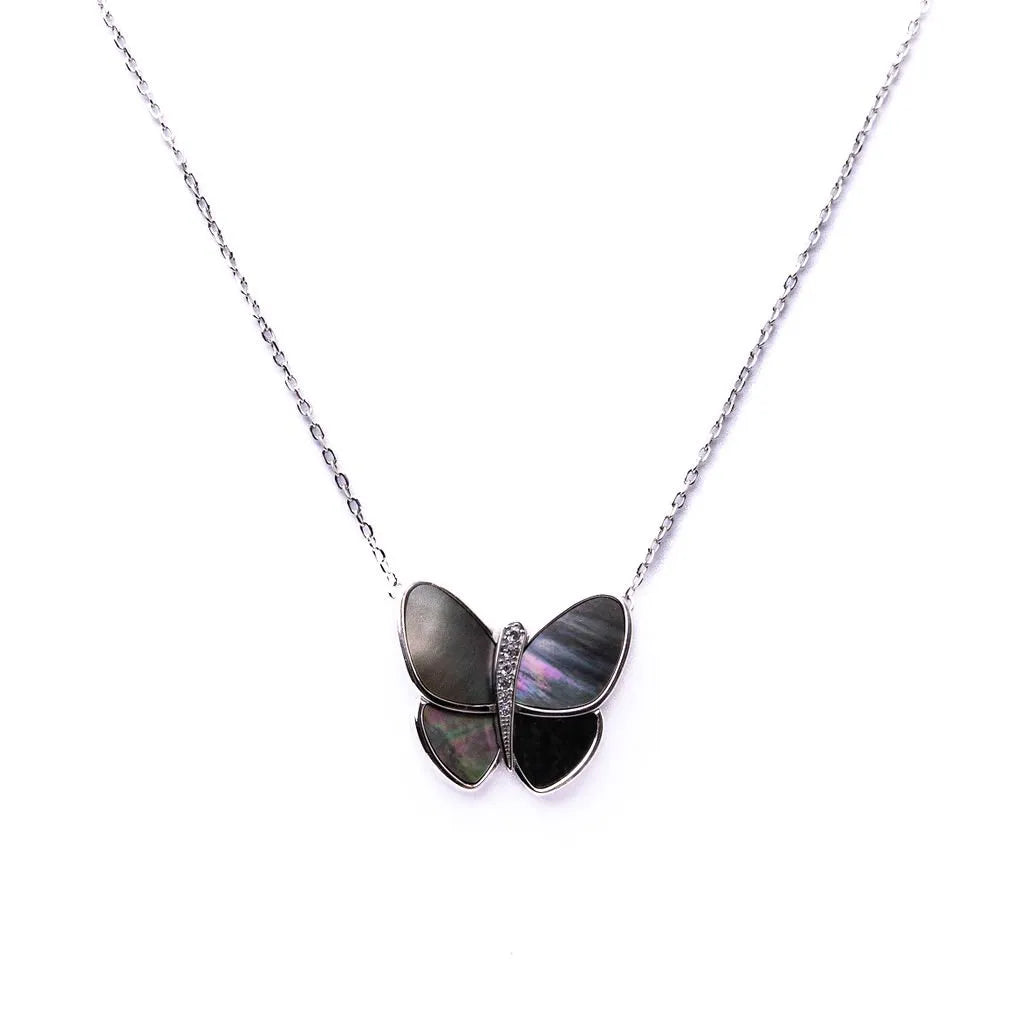 Alizia Large Butterfly Short Necklace