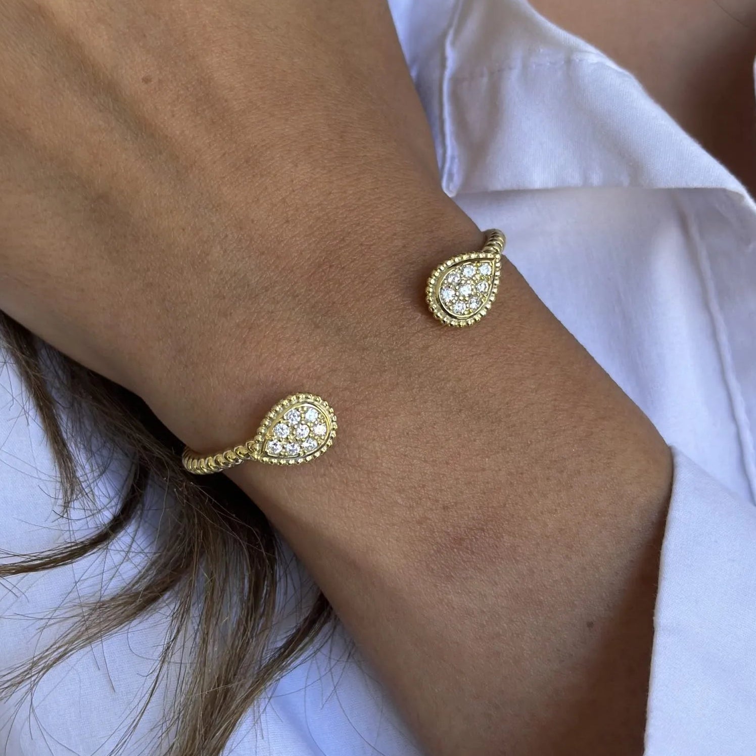 Alizia Raindrop Bangle