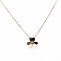Alizia Single Iris Short Necklace