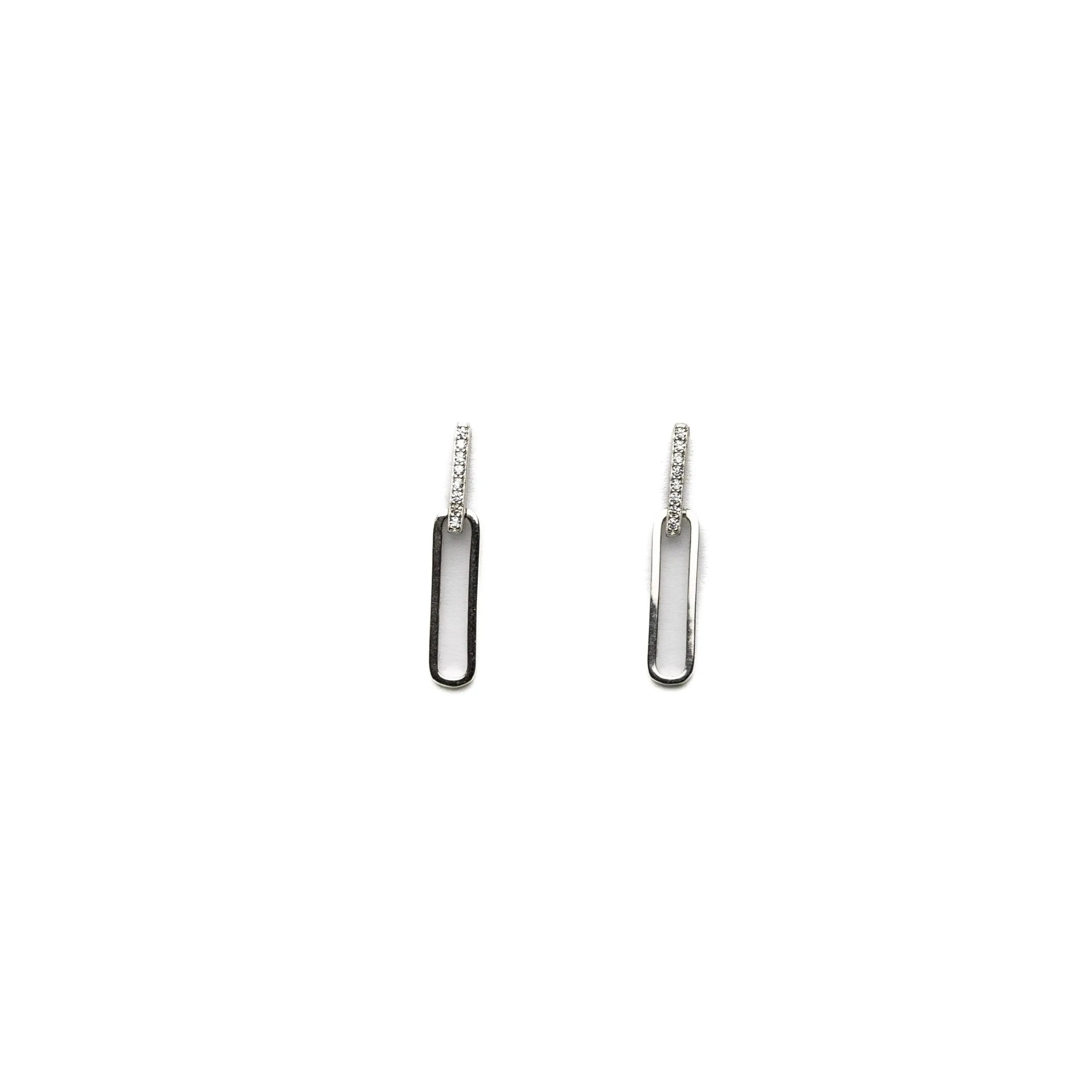 Alizia Rectangle Drop Drop Earrings