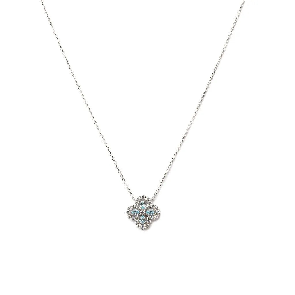 Alizia Flower Short Necklace