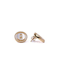 Alizia Messika Circle Halo Stud Earrings