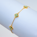 Alizia 3 Cloves Small Bracelet