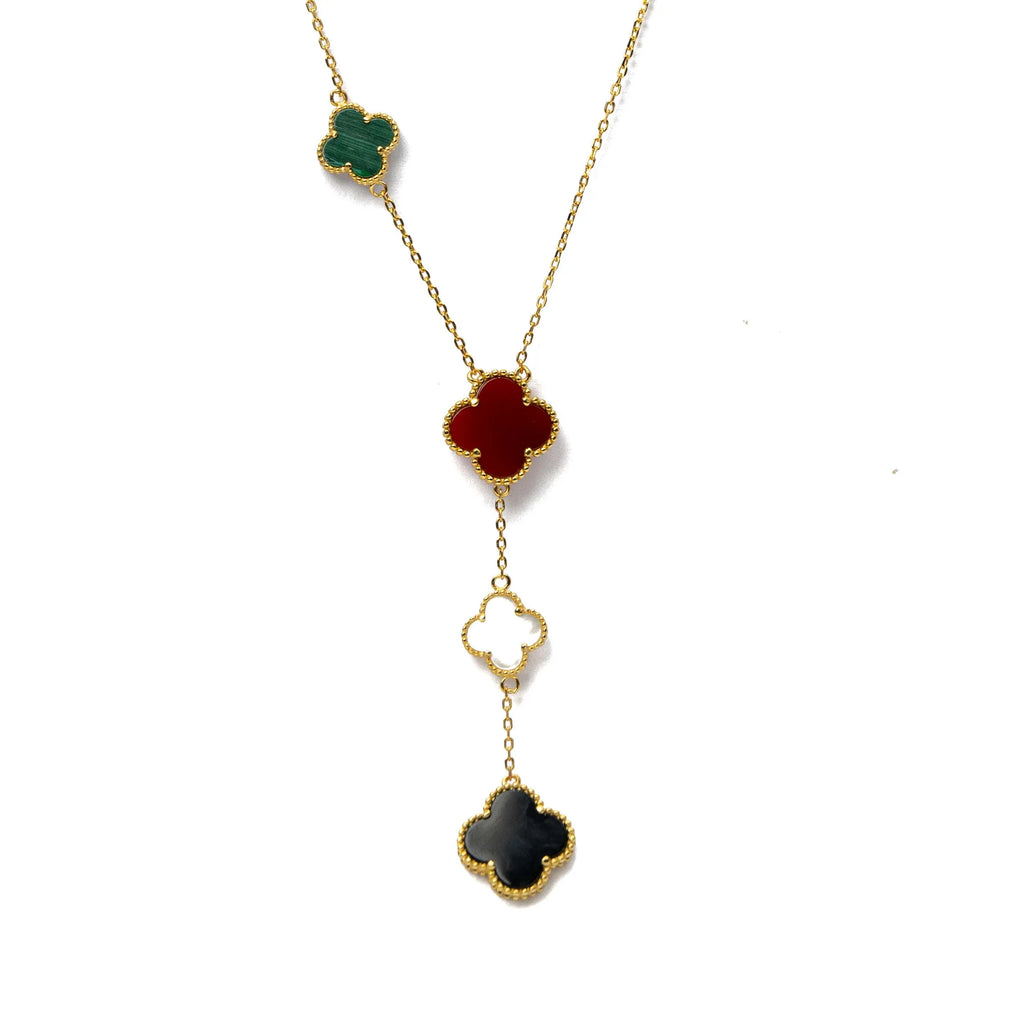 Alizia 4 Colour Cloves Short Necklace