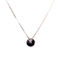 Alizia Amulet Circle Short Necklace